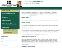 Tablet Screenshot of kirksanderslaw.com